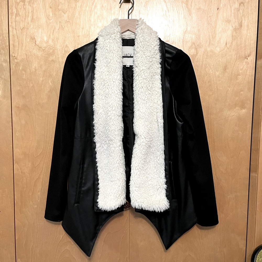 JACK faux leather jacket